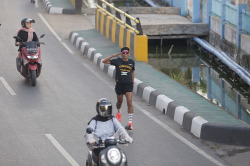 Race photo from ABR 2024 VIBES