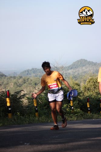 Race photo from Kelud Vertical Challenge 2024