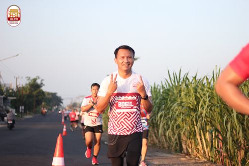 Race photo from Kediri Half Marathon 2024