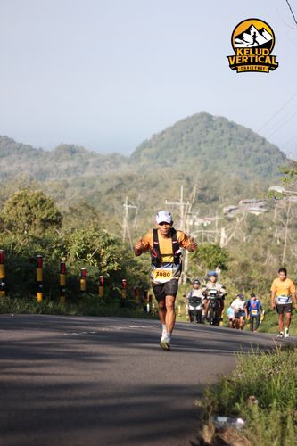 Race photo from Kelud Vertical Challenge 2024