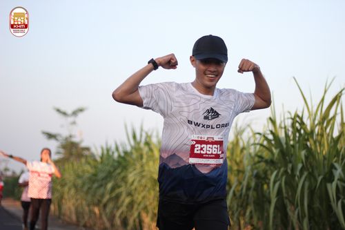 Race photo from Kediri Half Marathon 2024