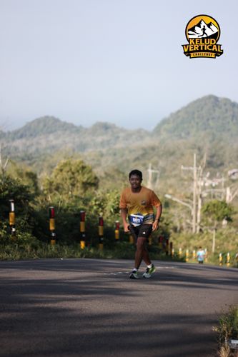 Race photo from Kelud Vertical Challenge 2024