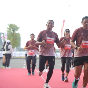 Race photo from KEDIRI HALF MARATHON 2026