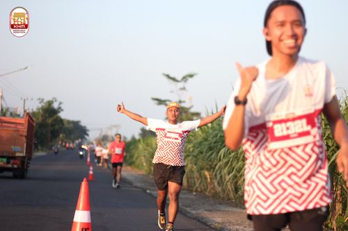 Race photo from Kediri Half Marathon 2024
