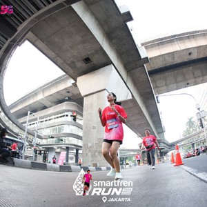Race photo from SMARTFREN RUN 2026