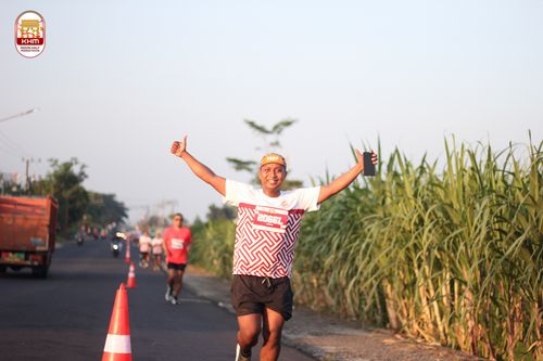 Race photo from Kediri Half Marathon 2024