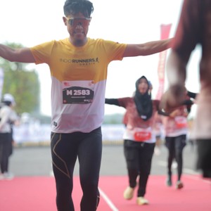 Race photo from KEDIRI HALF MARATHON 2026