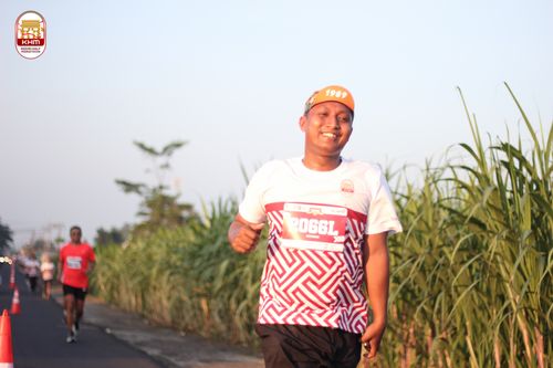 Race photo from Kediri Half Marathon 2024