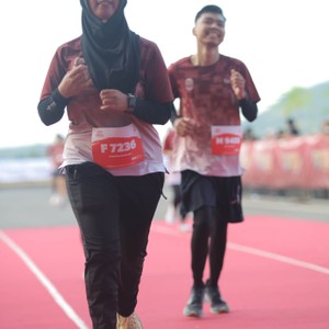 Race photo from KEDIRI HALF MARATHON 2026