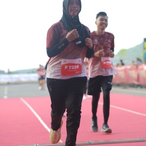 Race photo from KEDIRI HALF MARATHON 2026