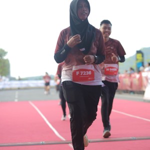 Race photo from KEDIRI HALF MARATHON 2026