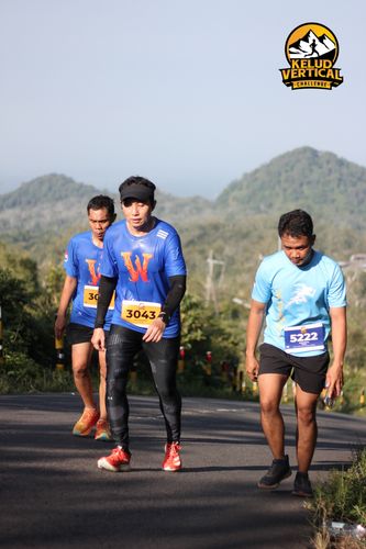 Race photo from Kelud Vertical Challenge 2024