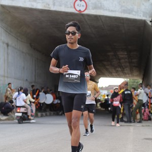 Race photo from KEDIRI HALF MARATHON 2026
