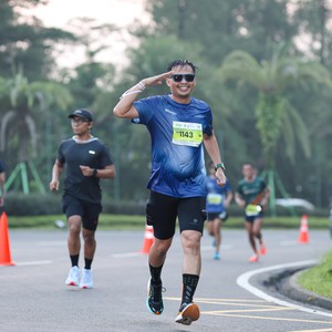Race photo from BOGORUN 2026
