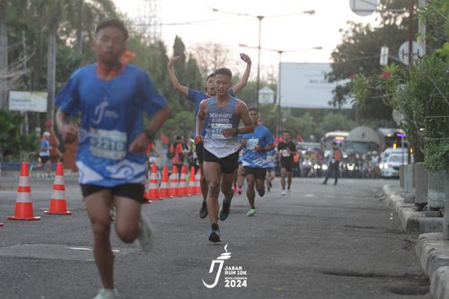 Race photo from Jabar Run 10K 2024