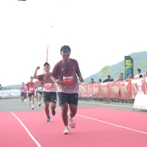 Race photo from KEDIRI HALF MARATHON 2026