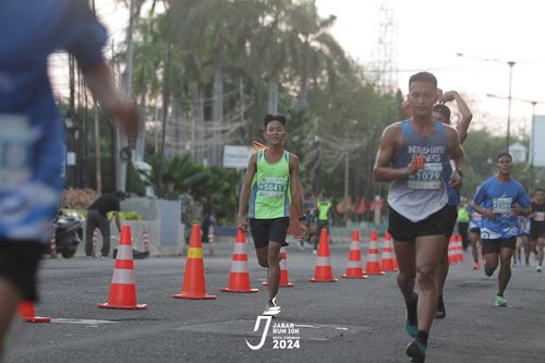 Race photo from Jabar Run 10K 2024