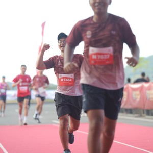 Race photo from KEDIRI HALF MARATHON 2026