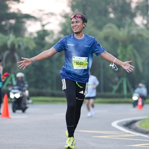 Race photo from BOGORUN 2026