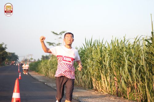 Race photo from Kediri Half Marathon 2024