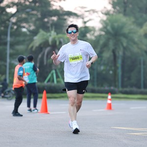 Race photo from BOGORUN 2026