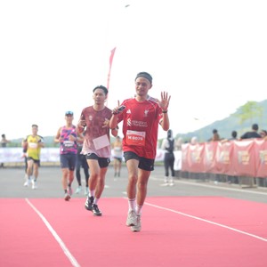 Race photo from KEDIRI HALF MARATHON 2026