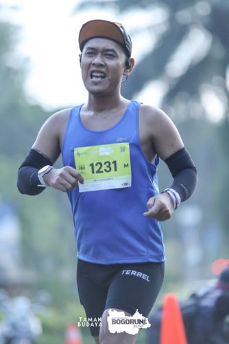 Race photo from Taman Budaya x BOGORUN 2025