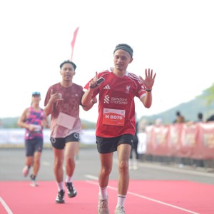 Race photo from KEDIRI HALF MARATHON 2026