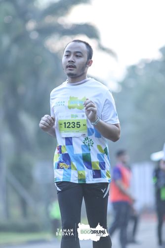 Race photo from Taman Budaya x BOGORUN 2025
