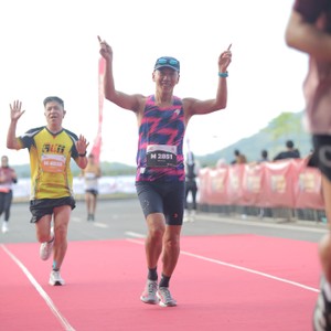 Race photo from KEDIRI HALF MARATHON 2026