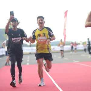 Race photo from KEDIRI HALF MARATHON 2026