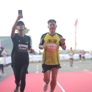 Race photo from KEDIRI HALF MARATHON 2026