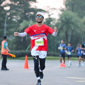 Race photo from BOGORUN 2026