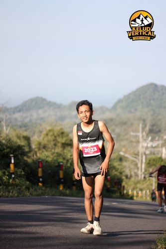 Race photo from Kelud Vertical Challenge 2024