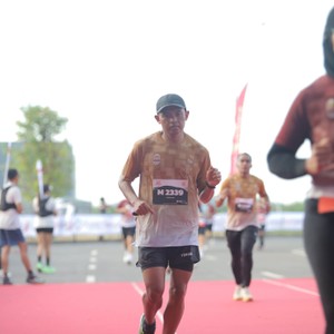 Race photo from KEDIRI HALF MARATHON 2026