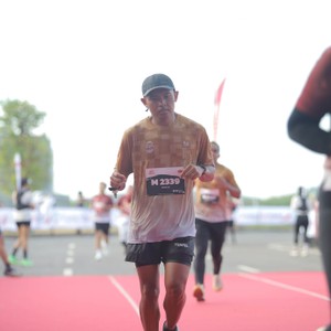Race photo from KEDIRI HALF MARATHON 2026
