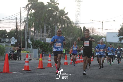 Race photo from Jabar Run 10K 2024