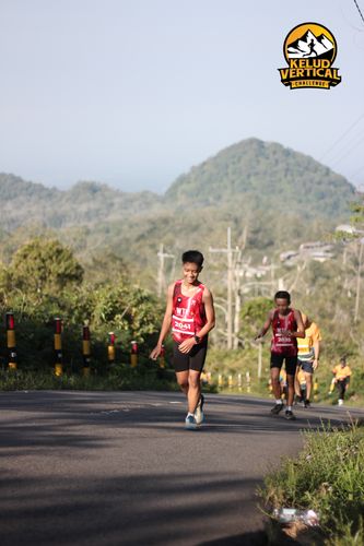 Race photo from Kelud Vertical Challenge 2024
