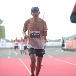 Race photo from KEDIRI HALF MARATHON 2026