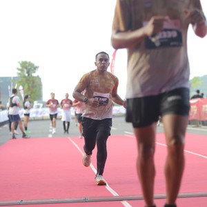 Race photo from KEDIRI HALF MARATHON 2026