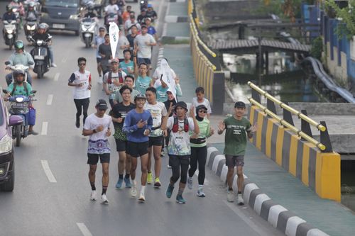 Race photo from ABR 2024 VIBES