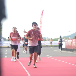 Race photo from KEDIRI HALF MARATHON 2026