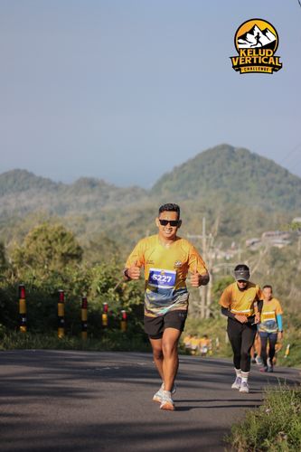 Race photo from Kelud Vertical Challenge 2024