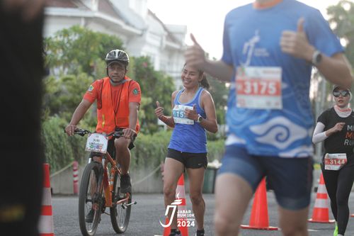 Race photo from Jabar Run 10K 2024