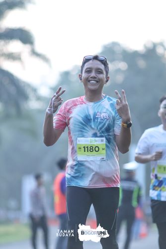 Race photo from Taman Budaya x BOGORUN 2025