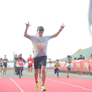 Race photo from KEDIRI HALF MARATHON 2026