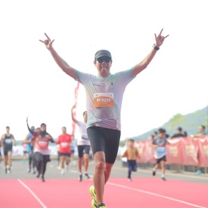 Race photo from KEDIRI HALF MARATHON 2026