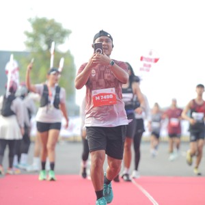 Race photo from KEDIRI HALF MARATHON 2026