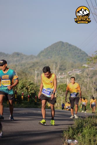 Race photo from Kelud Vertical Challenge 2024