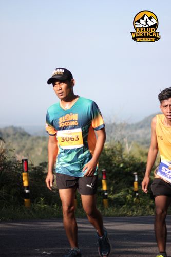 Race photo from Kelud Vertical Challenge 2024